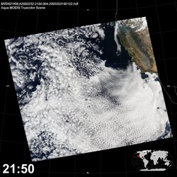 Level 1B Image at: 2150 UTC