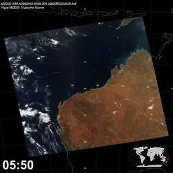 Level 1B Image at: 0550 UTC