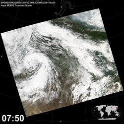 Level 1B Image at: 0750 UTC