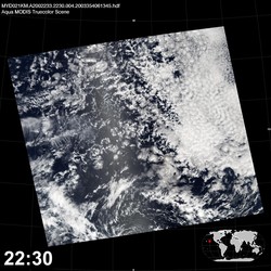 Level 1B Image at: 2230 UTC