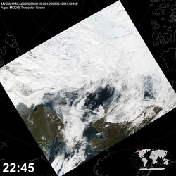 Level 1B Image at: 2245 UTC