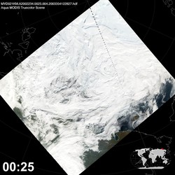 Level 1B Image at: 0025 UTC