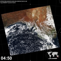 Level 1B Image at: 0450 UTC