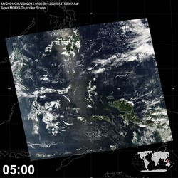 Level 1B Image at: 0500 UTC