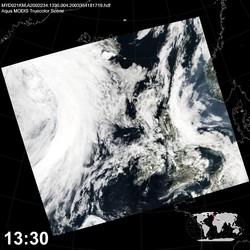 Level 1B Image at: 1330 UTC