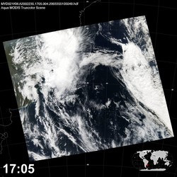 Level 1B Image at: 1705 UTC