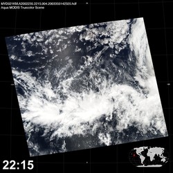 Level 1B Image at: 2215 UTC