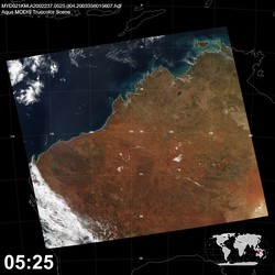 Level 1B Image at: 0525 UTC