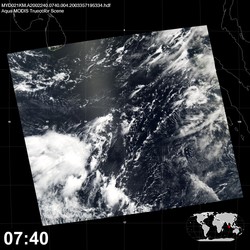 Level 1B Image at: 0740 UTC