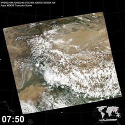 Level 1B Image at: 0750 UTC