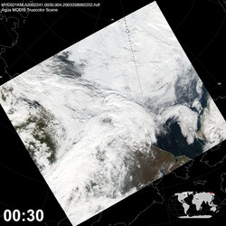 Level 1B Image at: 0030 UTC