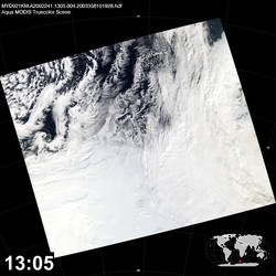 Level 1B Image at: 1305 UTC