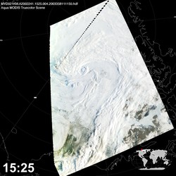 Level 1B Image at: 1525 UTC