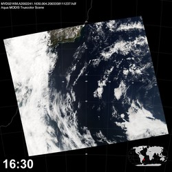 Level 1B Image at: 1630 UTC