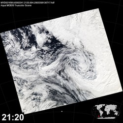 Level 1B Image at: 2120 UTC