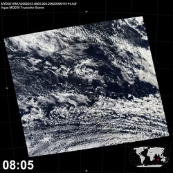 Level 1B Image at: 0805 UTC