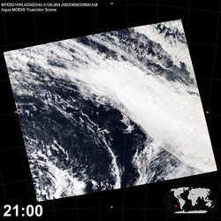 Level 1B Image at: 2100 UTC