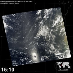 Level 1B Image at: 1510 UTC