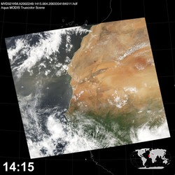 Level 1B Image at: 1415 UTC