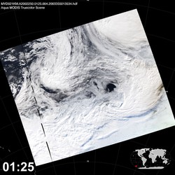 Level 1B Image at: 0125 UTC