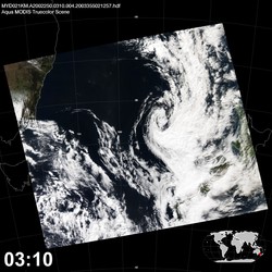 Level 1B Image at: 0310 UTC