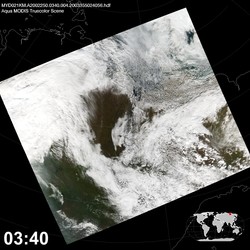 Level 1B Image at: 0340 UTC