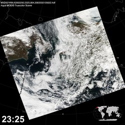 Level 1B Image at: 2325 UTC