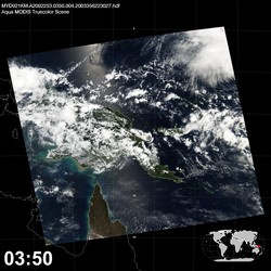 Level 1B Image at: 0350 UTC