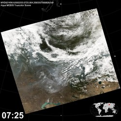 Level 1B Image at: 0725 UTC