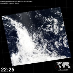 Level 1B Image at: 2225 UTC