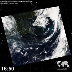 Level 1B Image at: 1650 UTC