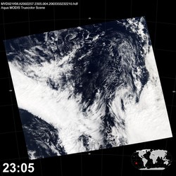 Level 1B Image at: 2305 UTC