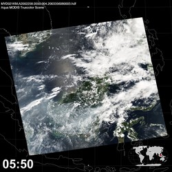 Level 1B Image at: 0550 UTC