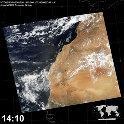 Level 1B Image at: 1410 UTC