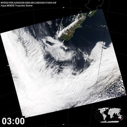 Level 1B Image at: 0300 UTC