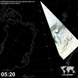 Level 1B Image at: 0520 UTC