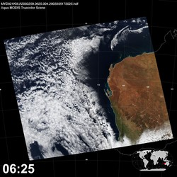 Level 1B Image at: 0625 UTC