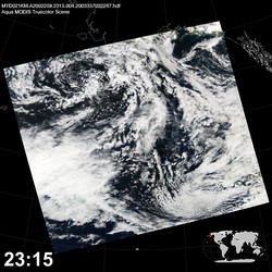 Level 1B Image at: 2315 UTC