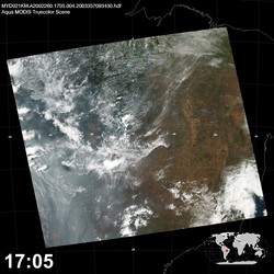 Level 1B Image at: 1705 UTC