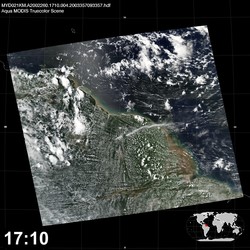 Level 1B Image at: 1710 UTC