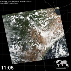 Level 1B Image at: 1105 UTC