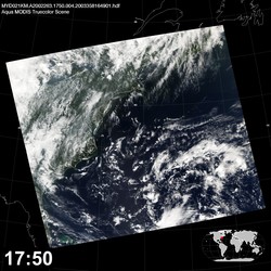 Level 1B Image at: 1750 UTC