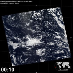 Level 1B Image at: 0010 UTC