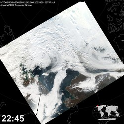 Level 1B Image at: 2245 UTC