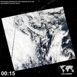 Level 1B Image at: 0015 UTC