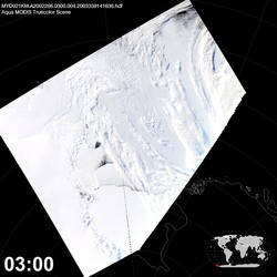 Level 1B Image at: 0300 UTC