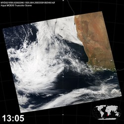 Level 1B Image at: 1305 UTC