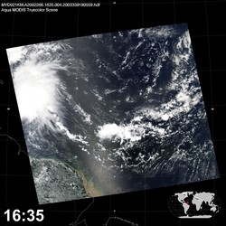 Level 1B Image at: 1635 UTC