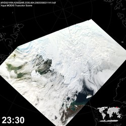 Level 1B Image at: 2330 UTC