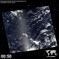 Level 1B Image at: 0050 UTC